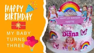 Vlogmas Day 9 // My baby turns 3 😊🎉 // unbox with me her birthday gifts 🎁