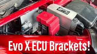 Custom Evo X ECU Bracket &ndash; 3D Scanning & Real-World Fitment #evo #evolution #linkecu #3dscan
