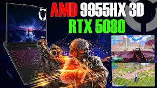 RTX 5080 Laptop GAME TESTING! - Lenovo Legion Pro 7 (AMD 9955HX 3D