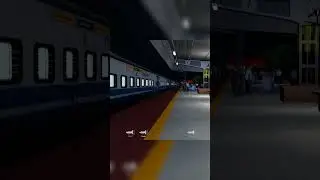 Day 🌞 or Night 🌙 &mdash; Which Looks Better? Fast Train Skip Moment! | Railway Simulator India