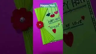 Holi wishes card /Birthday wishes card || Happy Holi 🌈||✓ #shorts #viral #holi #happy