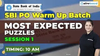 Most Expected Puzzles | Tricky Puzzles | SBI PO | SBI PO Warm Up