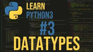 #3 Variables | Learn Python
