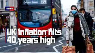 UK inflation hits 40 years high