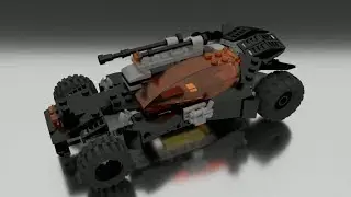 Lego Batman Flying Fox Batmobile 76087 Speed Build, Stop Action, Invisibuild