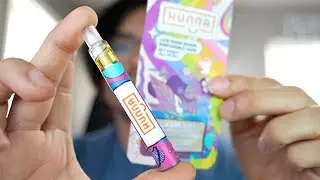 HUNNA .5G Live Hash Rosin Disposable Vape Review (Grape Gas)