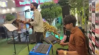 Song Saiyaan-🎤-RJ-Team ARK Band | Octapad🥁-Bablu singh-Rhythmist | #musician #youtubeshorts #Spd