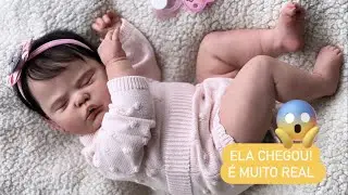 MINHA NOVA BEBÊ REBORN ABRINDO A CAIXA