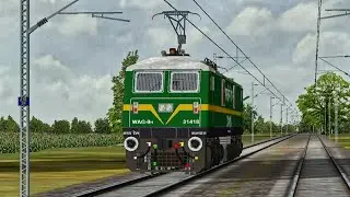 THE SOLO KING!!! KYN WAG9 going alone in LOCKDOWN in MSTS Open Rails | Indian Railways