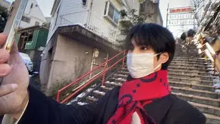 [2日目] 東京一人旅中に芸能事務所からスカウトされた韓国人夫www