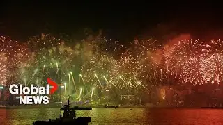New Year's 2024 countdown celebrations & fireworks around the world | PART 2