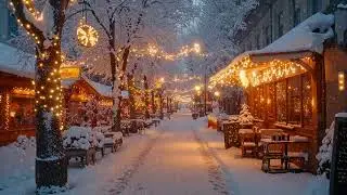 Midnight Street Coffee Jazz ☕ Winter Jazz for City Souls & Quiet Moments