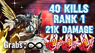 Как выглядит выполнение всех приемов захвата Анджелы в топ-500 | Marvel Rivals