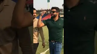 Azhar Ali and Faheem ashraf in qaddafi Stadium | #azharali #faheemashraf #cricket #friends