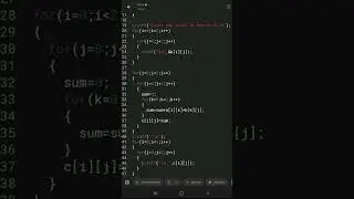 Find multiplication of 2×2 matrix using 2-D array || 2d array in c || 
