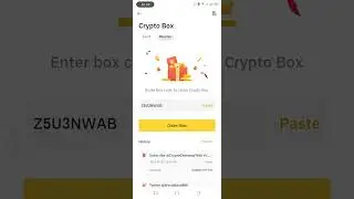 Binance crypto box free code Barcelona fans token