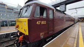 5Z65 ECS Movement: Bath Spa to Southall WCR Arrival at Reading Platform 10