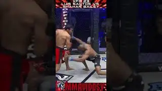 Попал с ноги и жестко добил XFC 23 - Luis Santos vs Shamar Bailey #shorts #mma #xfc