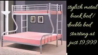 #10 | Stylis metal bunk beds / double bed starting at 19,999/- | vijaya engineering works Vellore