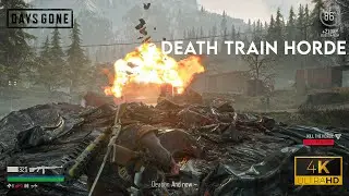 Days Gone: Fastest Death Train Horde Clearing Ever! #daysgone #daysgonepc #daysgonehorde