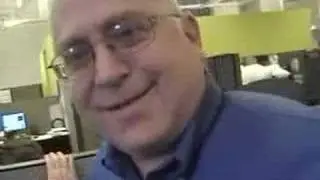 WCPN's Mark Smukler locks me in a stairwell