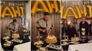 Ms dhoni birthday celebration video ll Ms dhoni cake cutting video