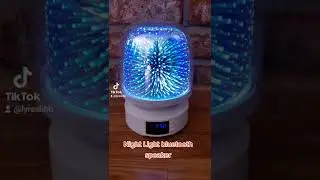 Night Light Bluetooth Speaker 360&deg; Rotation Table Lamp for Bedroom Valentine Gift Ideas #shorts
