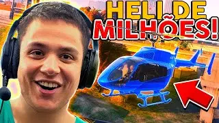 COMPREI UM HELICÓPTERO no GTA RP 😱 (Paulinho o LOKO)