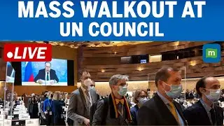 Dozens Walk Out During Russia&rsquo;s UN Speech | Diplomats Show Support for Ukraine | N18G
