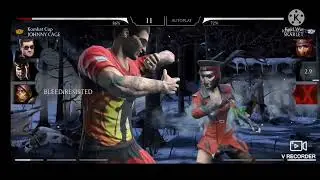 Fatal Dark Queen Tower Battle - 185 using weak team