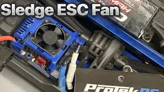 Traxxas Sledge Protek ESC Fan