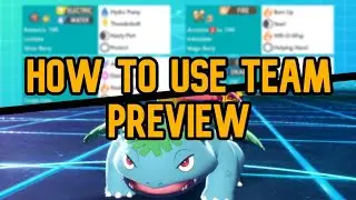 Team Preview 101: How to use Team Preview to your advantage