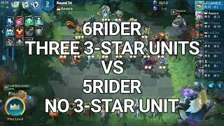 [CHESS RUSH][CLASSIC MODE][S2] #1. 5RIDER & NO 3-STAR UNIT VS 6RIDER & THREE 3-STAR UNITS