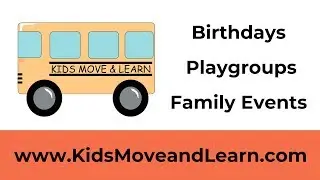 KidsMoveandLearn company will keep your kids occupied while you have fun