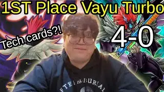 Yu-Gi-Oh! Edison Local 1ST Place Vayu Turbo Deck Profile | Spicy Techs That WON TOURSTOR
