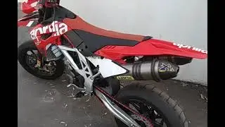 APRILIA SMXV COLD IDLE