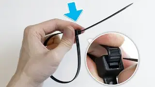原來束線帶(索帶)有22個隱藏用途，太厲害了！22 Zip Tie Life Hacks