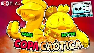 COPA CA&Oacute;TICA COM @GaebeBS VALENDO BRAWL PASS PLUS no brawl stars 🤩💥