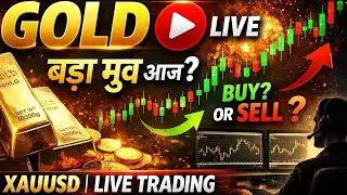 Gold Live Trading Today 🔴 | XAUUSD Price Action | Scalping & Levels | Crypto |
