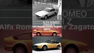 5 de los mejores dise&ntilde;os de Ercole Spada #spada #cardesign #zagato #ercolespada #alfaromeo #tz3