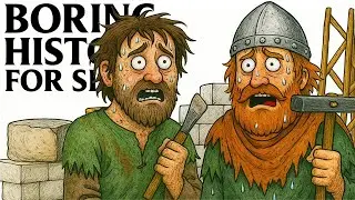 The Brutal Truth of Castle Construction in the Middle Ages | Boring History for Sleep