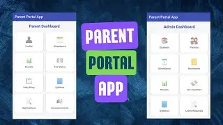 Parent Portal Android App Demo | Java + Firebase | Student Attendance, Homework, Results & More