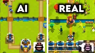 Can AI make Clash Royale?