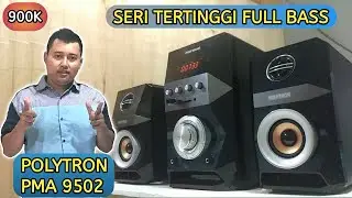 PALING MANTAP Gaes .. !! Polytron PMA 9502 BA Speaker Portable Wireless ( Refrensi & Unboxing )