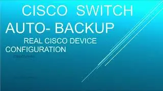 CISCO AUTO BACKUP, KRON POLICY CONFIGURATION FOR TFTP SERVER