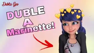 CENA PARA DUBLAR: Marinette- Miraculous| Dubla Geo✨🦋