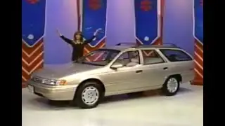 The Price Is Right Cars: Taurus/Sable prizes 1980s/1990s (with Sale of the Century cameos)