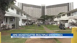 Honolulu police investigate two shootings days apart at Kuhio Park Terrace
