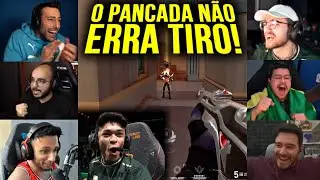 REA&Ccedil;&Atilde;O DO MUNDO COM O ACE ABSURDO DO PANCADA CONTRA A 100T!