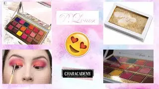 P.LOUISE SECRET SINNER PALETTE REVIEW + TUTORIAL | Characademy
